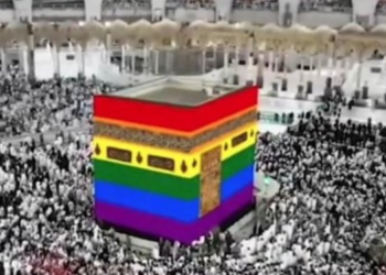 Alçak provokasyon: Kabe-i Muazzama hedef alındı!
