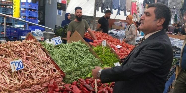 Kaymakam Şahin Pazarcı Esnafıyla Bir Araya Geldi