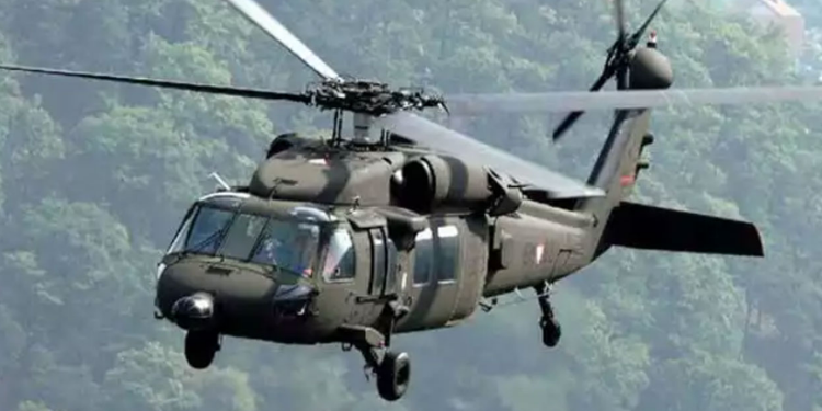 Skorsky tipi helikopter kaza kırıma uğradı: 1 ölü, 7 yaralı