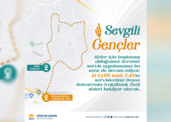 Sultanbeyli Belediyesi’nden Öğrencilere Ücretsiz Servis