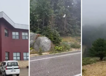 Bolu’da kar sürprizi