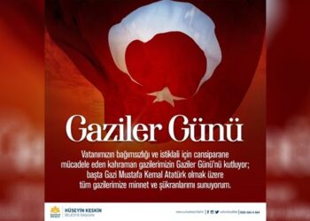 Başkan Keskin’den Gaziler Günü Mesajı
