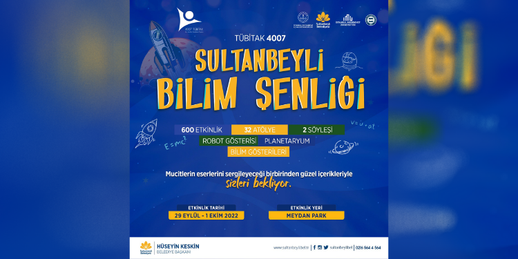 Sultanbeyli’de Bilim Şenliği Başlıyor