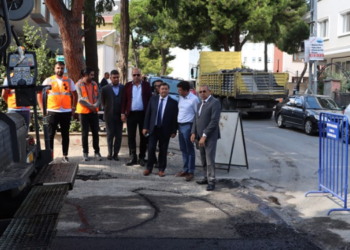 Başkan Kılıç Asfaltlama Çalışmaları Yerinde İnceledi