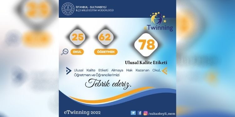 Sultanbeyli’de 25 Okul E-Twinning Etiketi Aldı