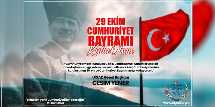Başkan Yener, “Cumhuriyet, 99 Yıldır Hiç Sönmeyen Bir Meşaledir!”
