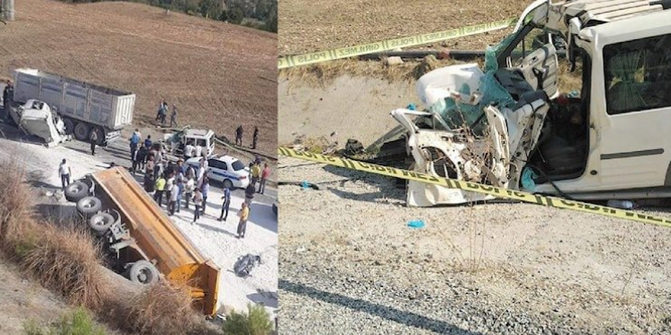 Adana’da zincirleme kaza: 3 ölü, 2 yaralı