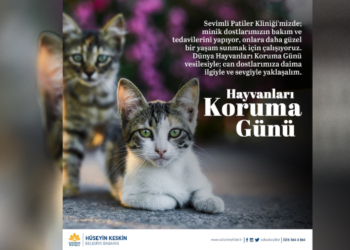 Başkan Keskin’den Hayvanları Koruma Günü Mesajı