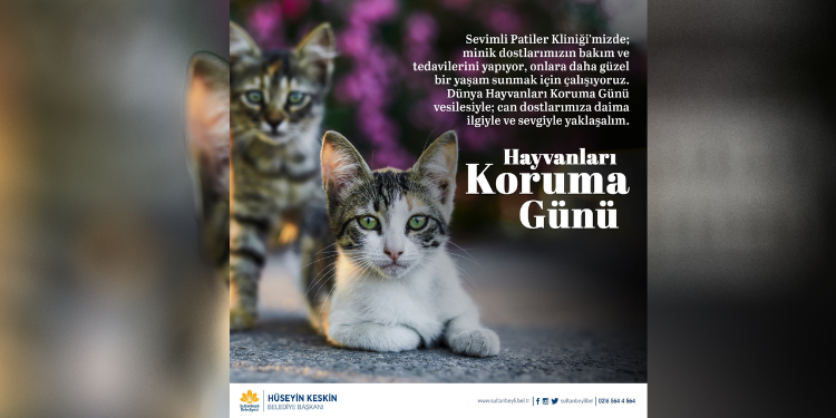 Başkan Keskin’den Hayvanları Koruma Günü Mesajı