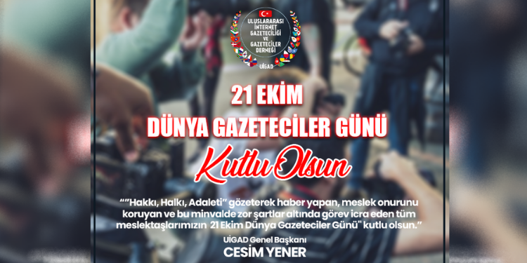 Başkan Yener’den 21 Ekim Gazeteciler Günü Mesajı