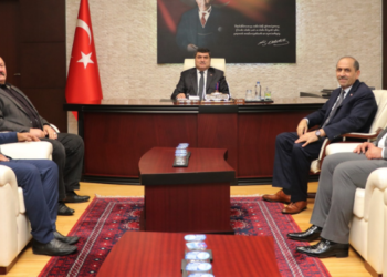 Muhtarlar Günü’nde Kaymakam Şahin’e Ziyaret