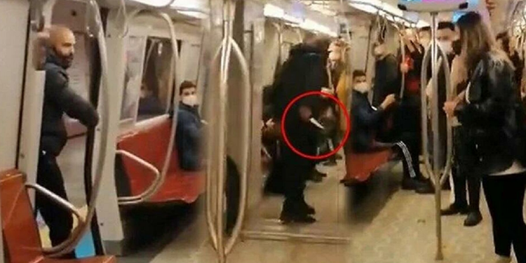 Metrodaki bıçaklı saldırgana hapis cezası!