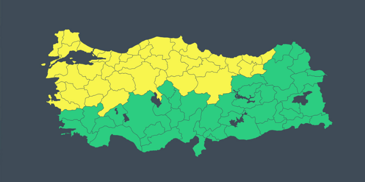 Meteoroloji’den 39 ile fırtına uyarısı!