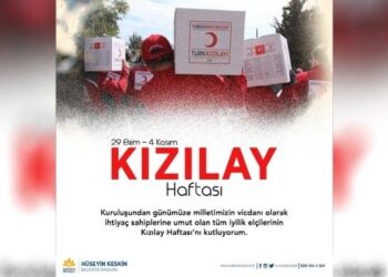 Başkan Keskin, “İyilik Elçisi Kızılay”