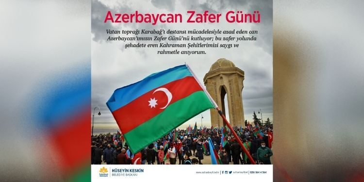 Başkan Keskin’den Azerbeycan Paylaşımı