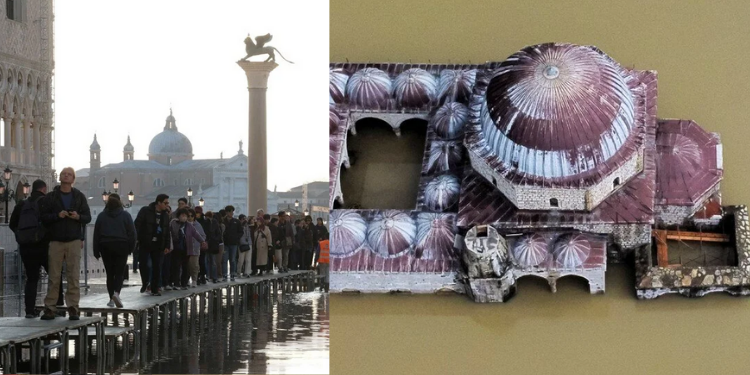 Osmanlı mimarisi sular altında kaldı!