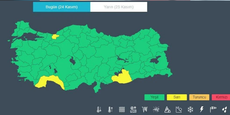 Deprem bölgesiyle birlikte 3 ile sarı uyarı!