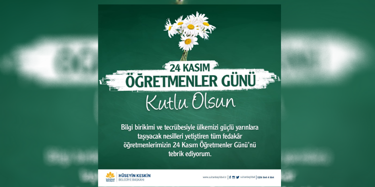 Başkan Keskin’den Öğretmenler Günü Mesajı