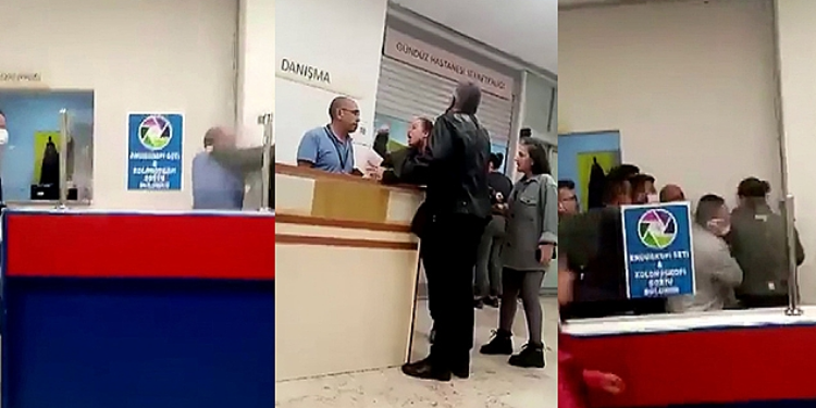 İzmir’de hasta yakını sağlık çalışanını ısırdı!