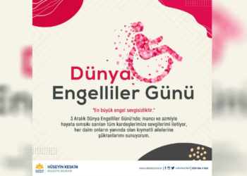 Başkan Keskin’den Engelliler Günü Mesajı