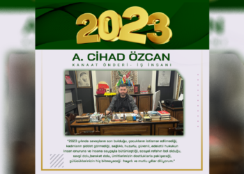 Abdullah Cihad Özcan, “Hayırlı ve Mutlu Yıllar Diliyorum!”