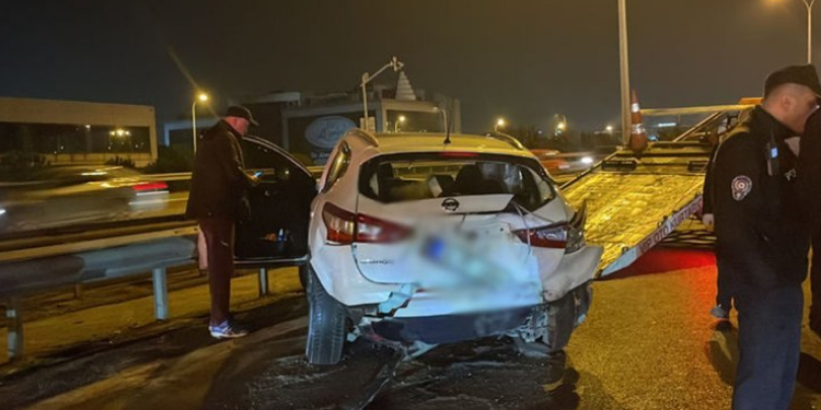 Sultanbeyli TEM’de Zincirleme Kaza: 1 Ağır Yaralı