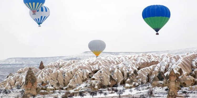 Kapadokya’ya soğuk hava uyarısı