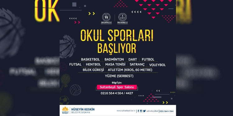 Sultanbeyli’de 12 Branşta Spor Kursları Başlıyor