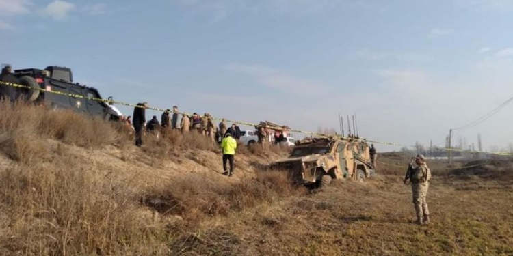 Iğdır’da askeri araç devrildi: 12 yaralı