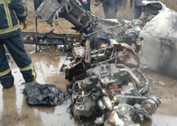 Bursa’da tek motorlu uçak düştü: 2 ölü