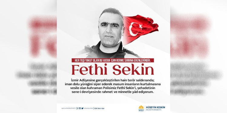 Başkan Keskin’den Fethi Sekin Paylaşımı