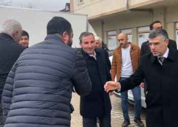 Başkan Keskin ve Tombaş Esnaflara Bereket Diledi