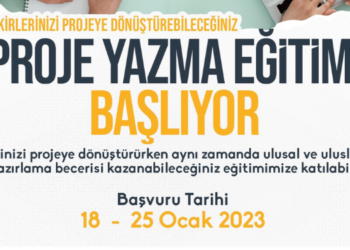 Sultanbeyli’de Proje Yazma Eğitimleri Başlıyor