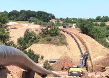 Karadeniz gazında 36 kilometrelik hat tamamlandı