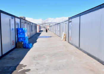 Sancaktepe Belediyesi, Deprem Bölgesinde konteyner kent kuruyor