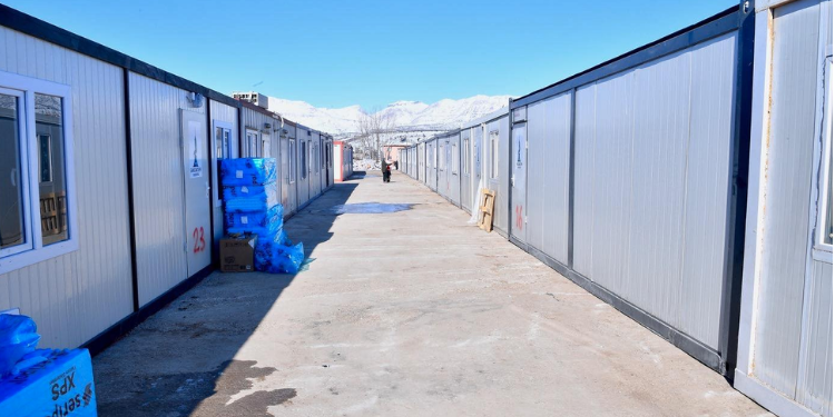 Sancaktepe Belediyesi, Deprem Bölgesinde konteyner kent kuruyor