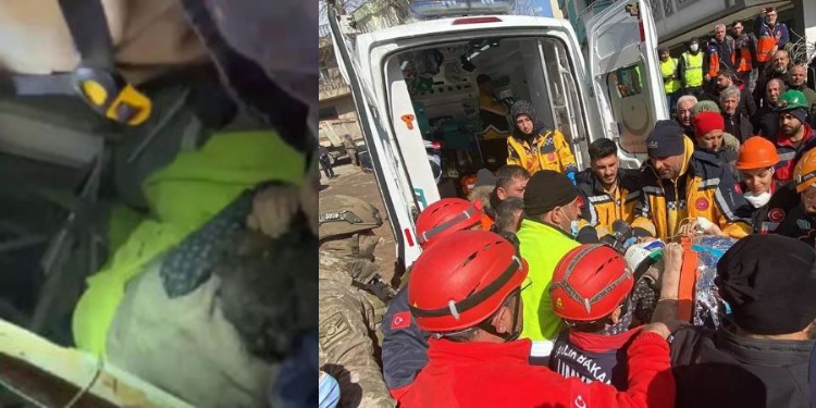 227 saat sonra büyük mucize!