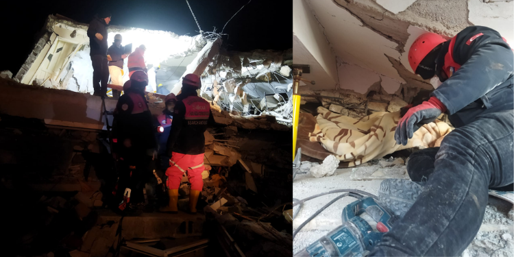 SAKUT Ekipleri Bölgede Görevine Devam Ediyor