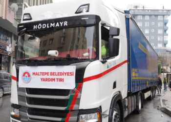 Maltepe’de afetzedeler için büyük dayanışma