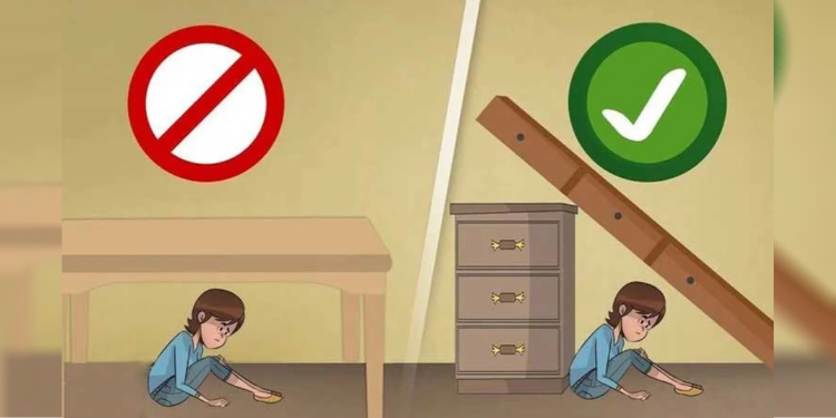 Deprem anında evin neresinde durmalıyız? Yaşam üçgeni neden önemli?