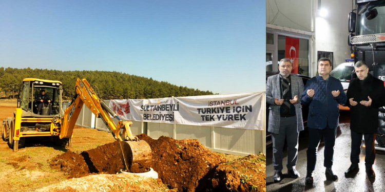 Sultanbeyli Deprem Bölgesinde Yaraları Sarıyor