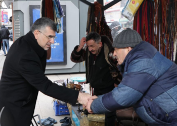 Başkan Keskin’den Seyyar Esnafa Ziyaret