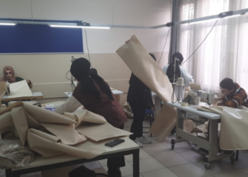 Meslek Lisesi Öğrencilerinde Çadır Üretimine Destek