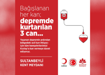 Sultanbeyli’de Depremzedeler İçin Kan Bağışı Kampanyası Başlatıldı