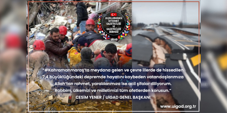 Başkan Yener, “Rabbim Ülkemizi Tüm Afetlerden Korusun!”