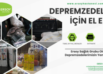 Ersoy Hastaneleri Depremzedeler İçin Harekete Geçti