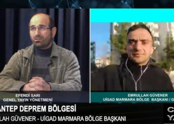 UİGAD TEMSİLCİSİ DEPREM BÖLGESİNDE