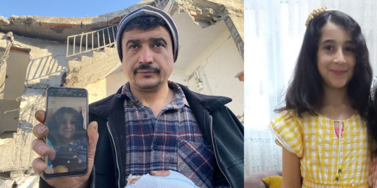 7 gündür enkazdan kurtarılan kızını arıyor!