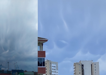 İstanbul’da mammatus bulutları oluştu!