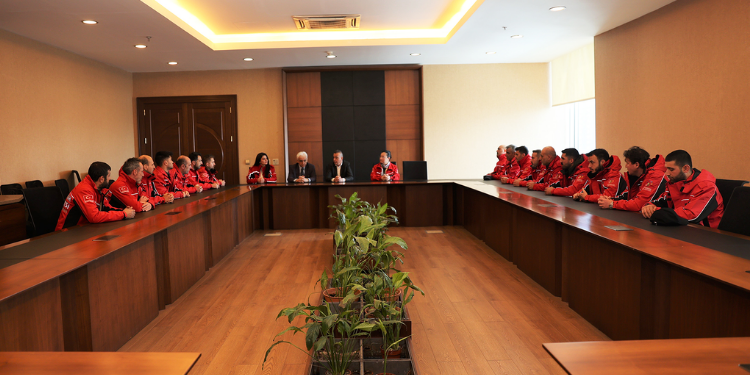 Başkan İlgezdi ATAK ekibini ağırladı